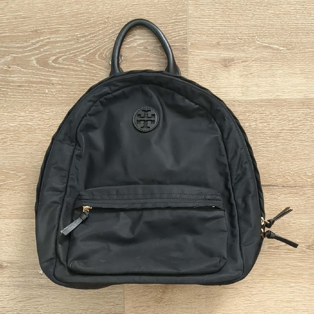 Trina Turk Black Nylon Backpack Caryall